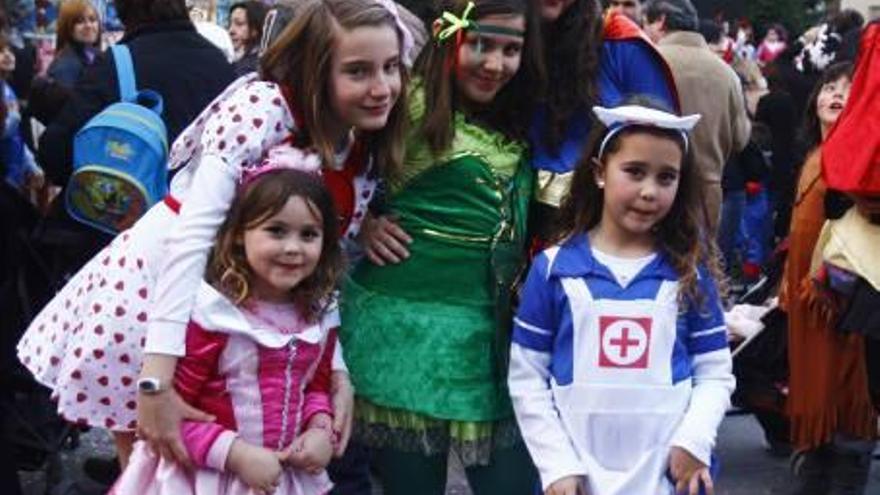 Ambiente de Carnaval el pasado año en San Vicente.