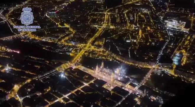 El inicio de las Fiestas del Pilar 2023, desde el aire