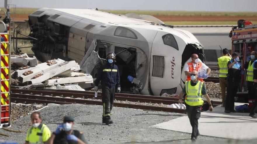 Dos investigaciones determinarán las causas del accidente de tren en Zamora