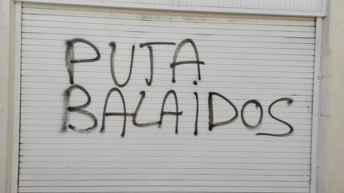 Pese a la distancia con Vigo, se puede ver el odio a esa zona viguesa.