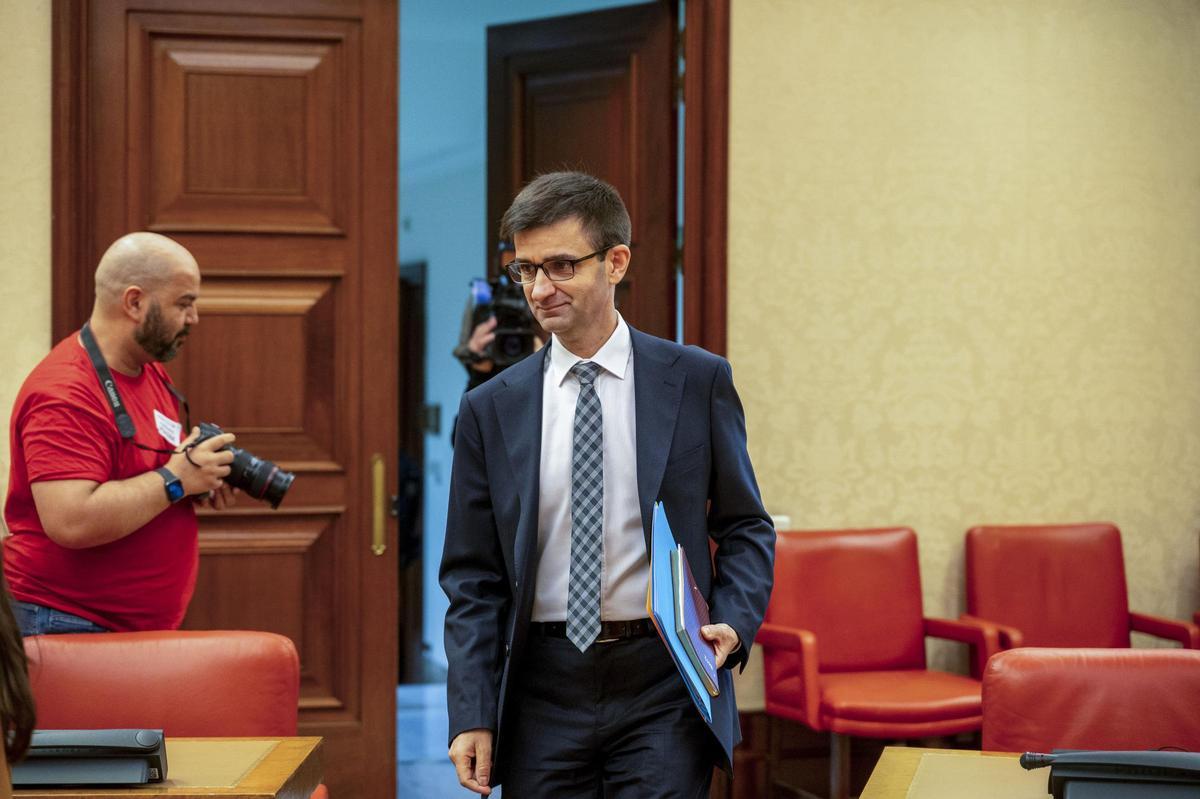 El nuevo presidente de RTVE José Pablo López Sánchez, en una imagen de archivo.