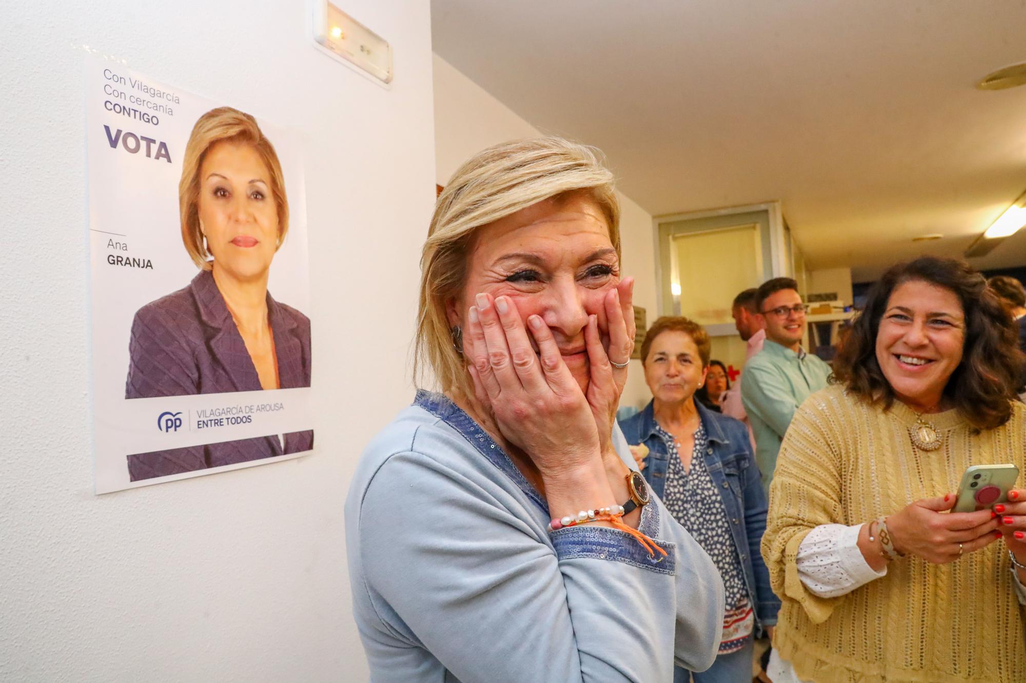 Las mejores imágenes de la jornada electoral en Arousa