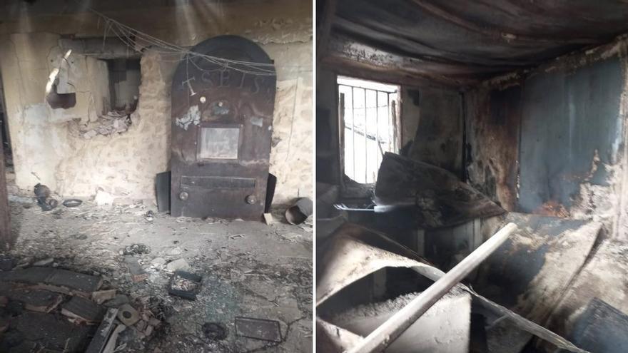 El drama personal que deja el incendio forestal en Artana: «Ya no tengo nada, ni casa ni ropa ni recuerdos»