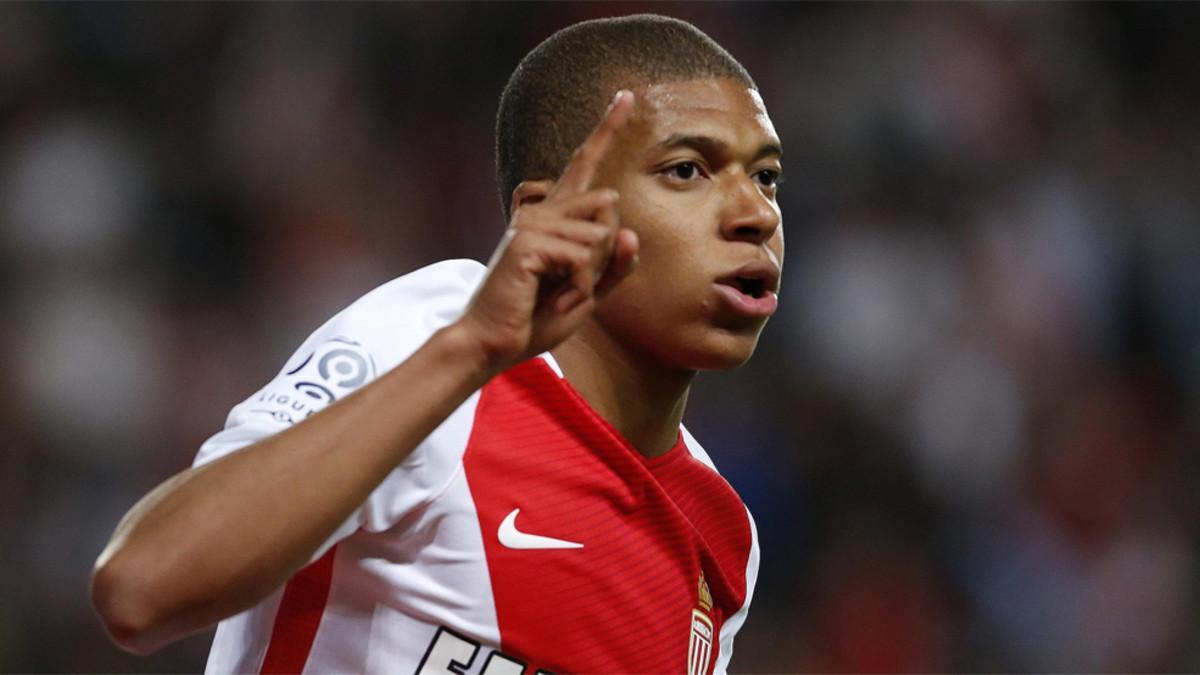 Kylian Mbappé (Monaco), el jugador por el que suspira el presidente del Real Madrid, Florentino Pérez