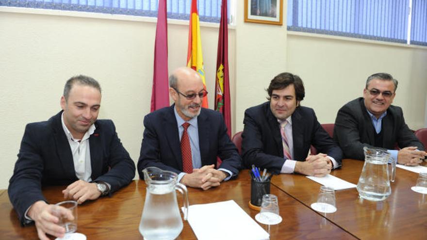 El rector de la UPCT se ha reunido con representantes de COEC