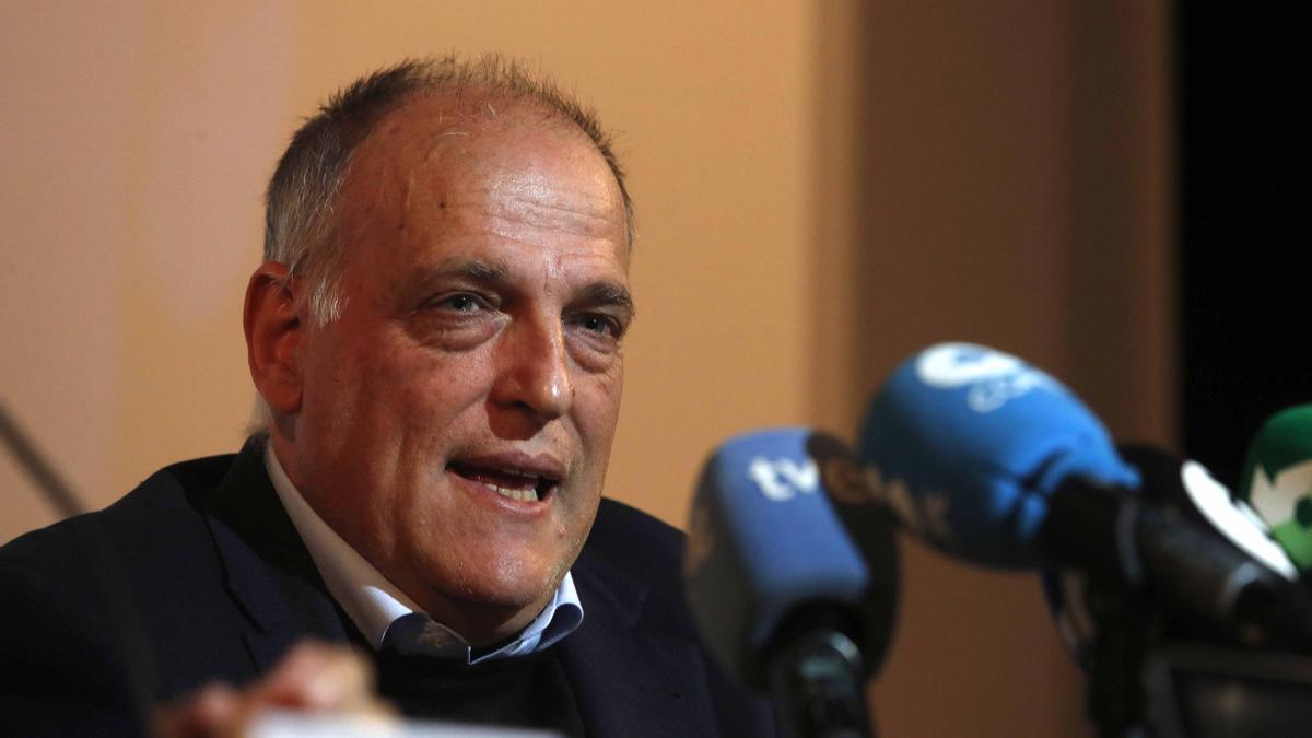 Javier Tebas, presidente de LaLiga