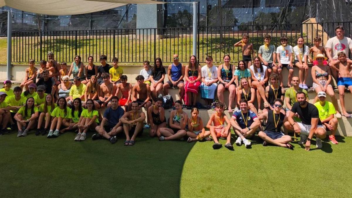 Els participants a la prova esportiva