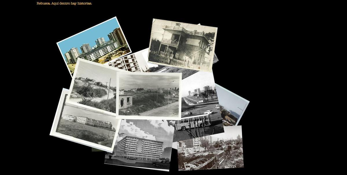 Collage con fotografías del proyecto «36209: memorias en bloque»