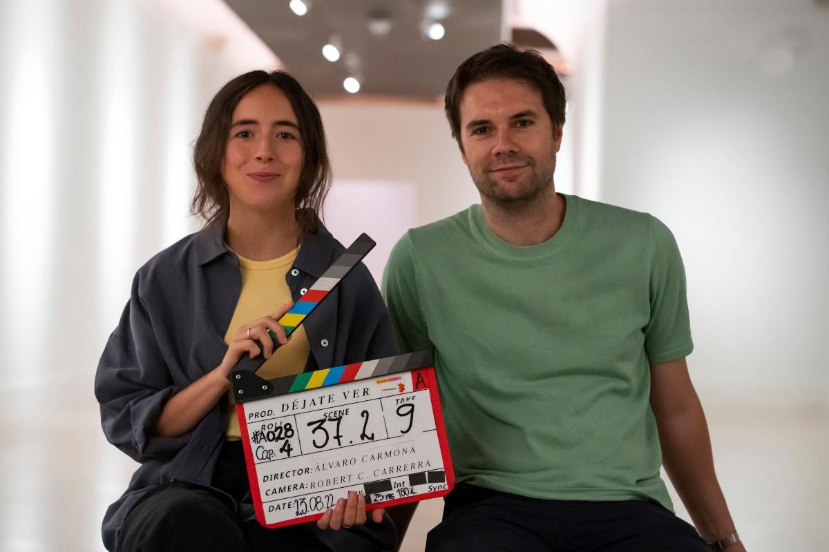 Macarena Sanz y Álvaro Carmona, protagonista y creador y director de la serie Déjate ver Macarena Sanz y Álvaro Carmona, protagonista y creador y director de la serie Déjate ver