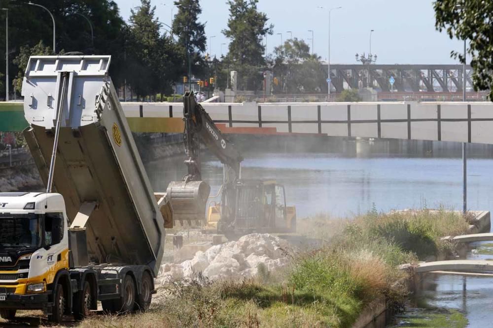 Comienzan los trabajos de demolición del puente del CAC