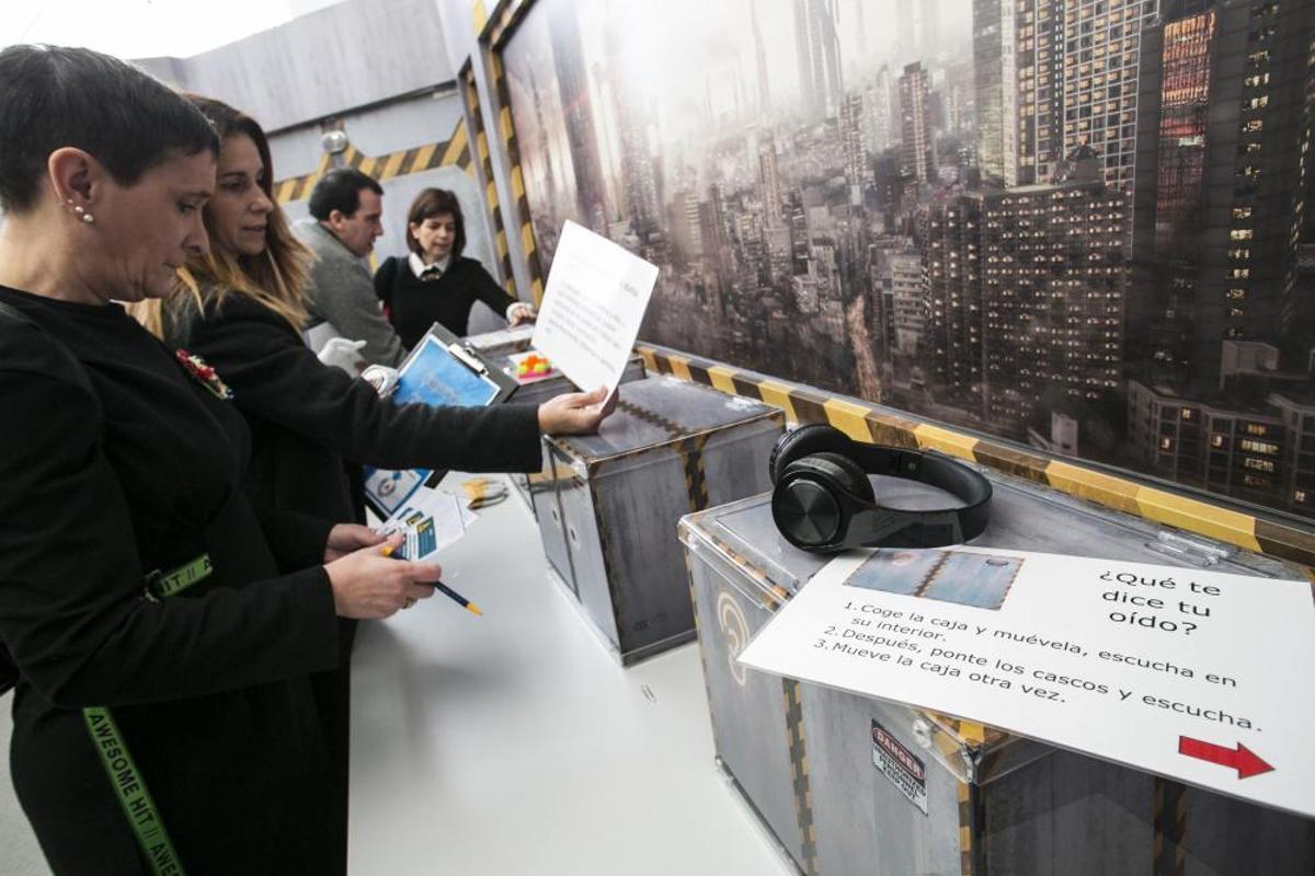 Presentan una escape room en el Instituto Asturiano de Prevención de Riesgos Laborales para sensibilizar sobre el tema de los riesgos laborales a estudiantes de FP