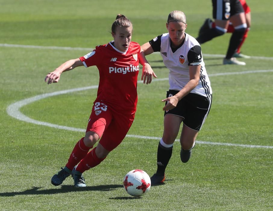 Imágenes del Valencia Femenino - Sevilla Femenino