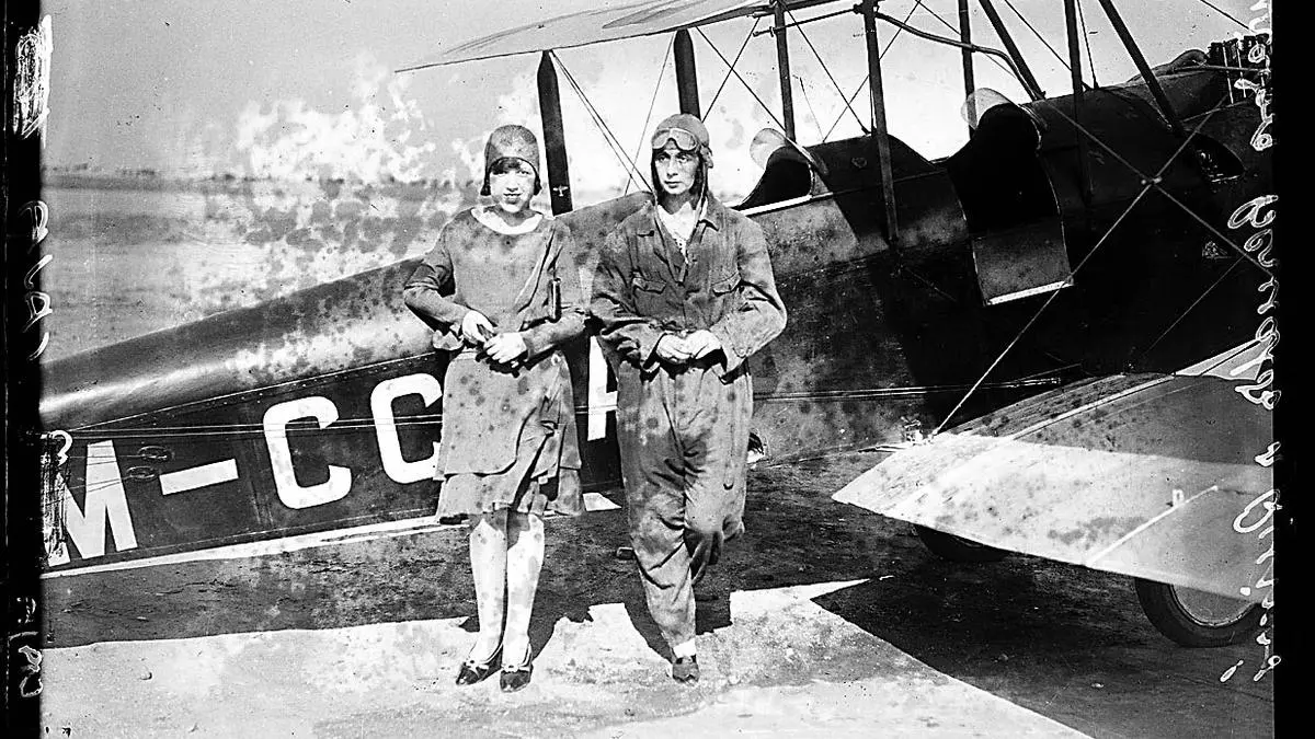 Miss Golondrina: la primera piloto española de la historia se formó en Latina