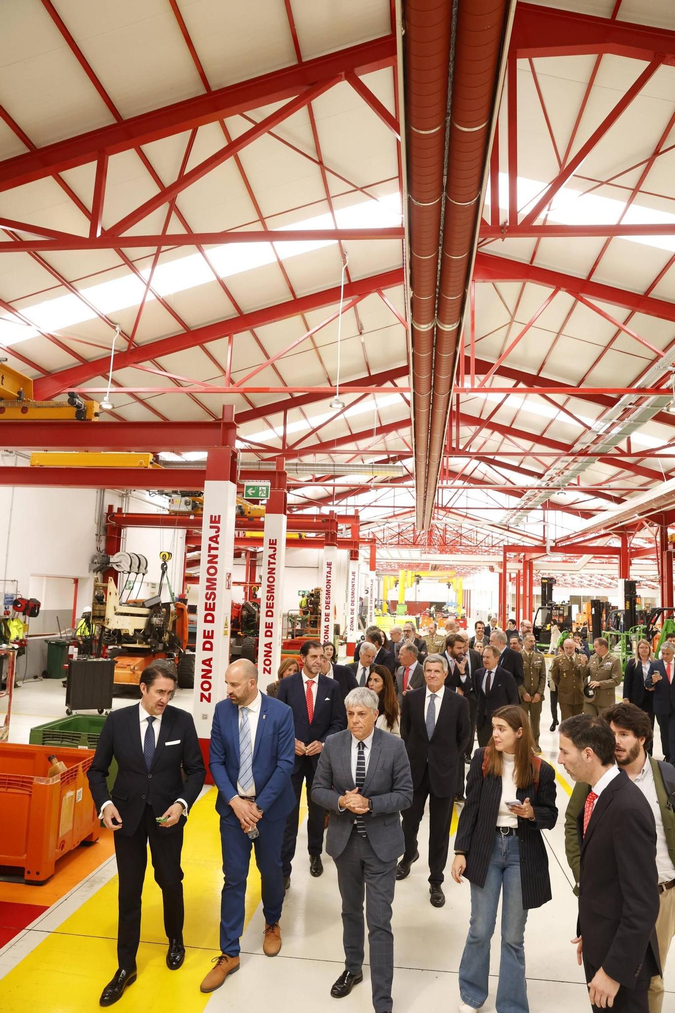 EN IMÁGENES: Así fue la presentación de la fábrica de GAM en León