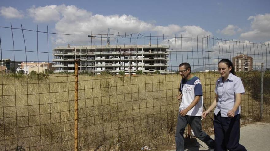 La urbanización de Son Ferragut está paralizada desde hace años por la quiebra de sus promotores.