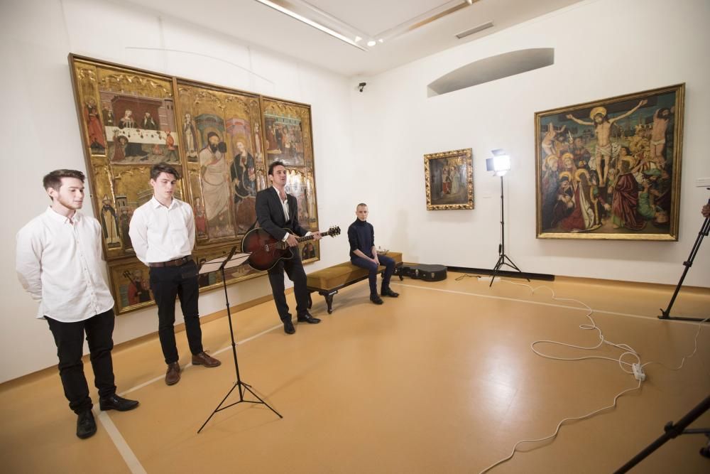 Igor Paskual organiza una visita musical por el Museo de Bellas Artes