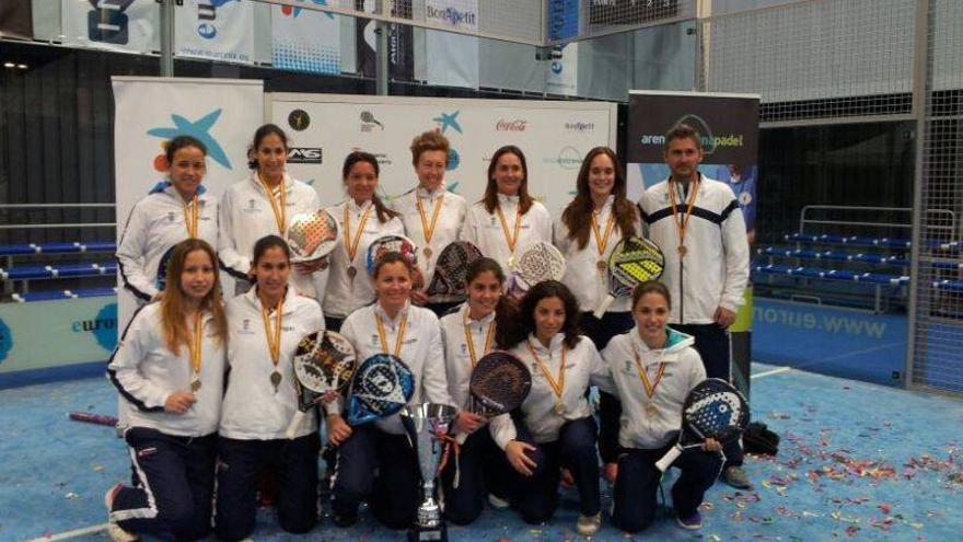 El RZCT femenino gana el Nacional de pádel