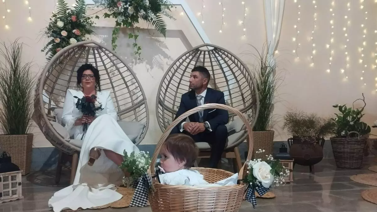 "Estaban destinados el uno para el otro": la boda de dos amigos de toda la vida que se dieron el "sí quiero" en Llanera