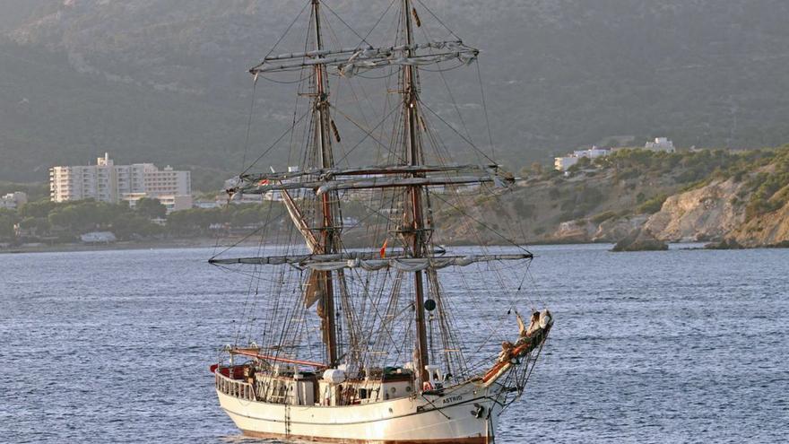 El velero, en otra imagen de 2012, cerca de la costa mallorquina.