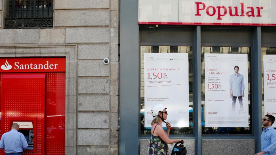 El Santander compró el Popular el pasado junio.