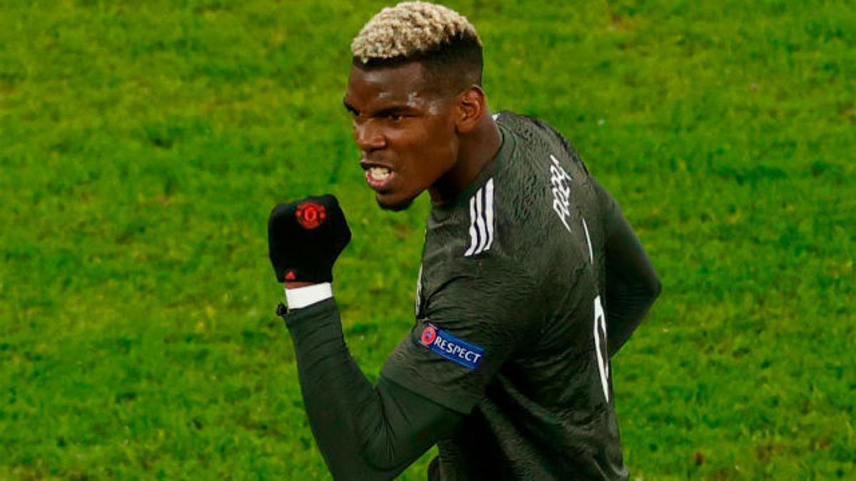 Pogba dio esperanza al Manchester United con el 3-2