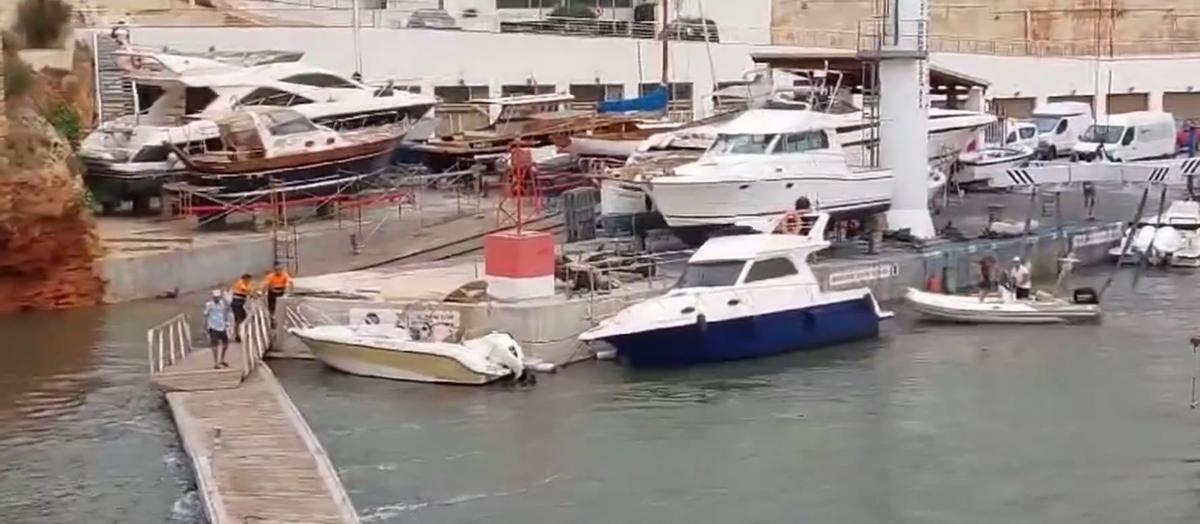 Imágenes del puerto de Ciudadella