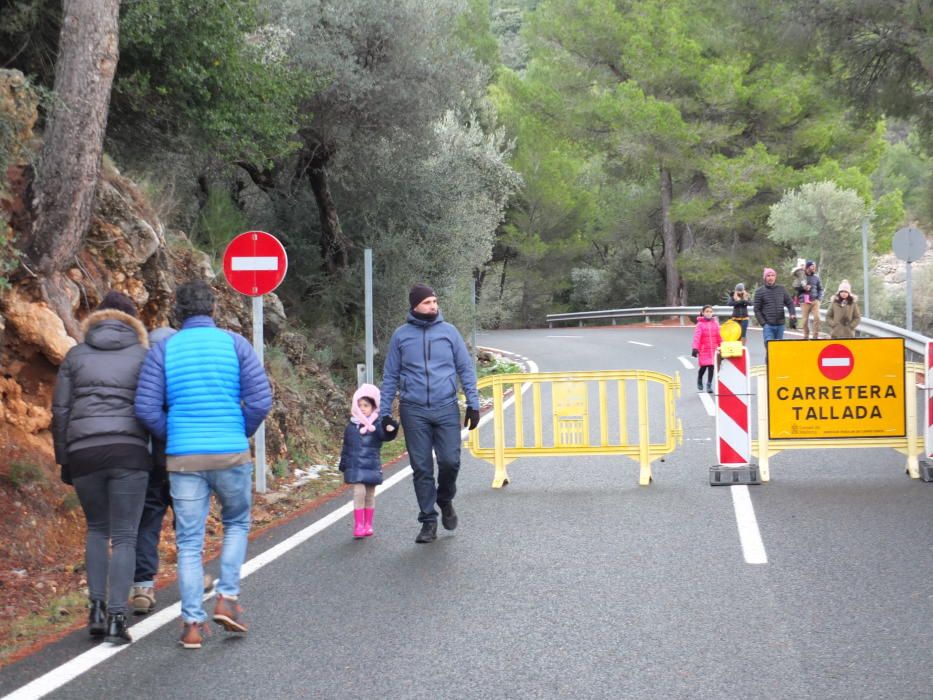 Mallorca, en riesgo importante por nevadas este sábado