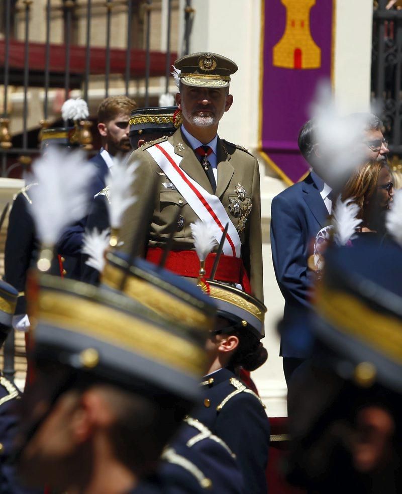 El rey entrega nuevos despachos en la Academia General Militar