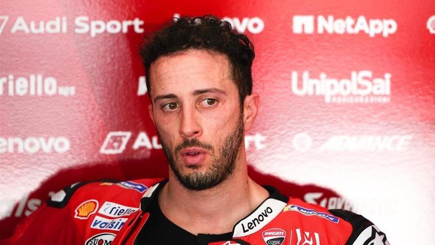 Dovizioso se fractura una clavícula a 20 días de arrancar MotoGP