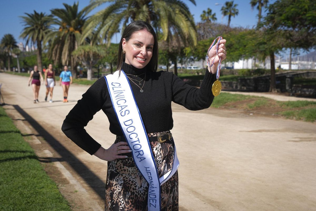 Sarina Hernández, candidata a Reina del Carnaval de Las Palmas de Gran Canaria 2025