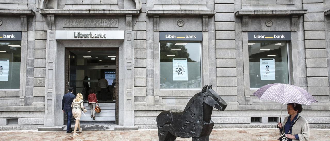 Sede central de Liberbank en Oviedo