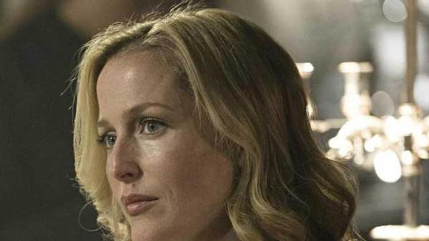 Gillian Anderson, en una escena de "The fall".