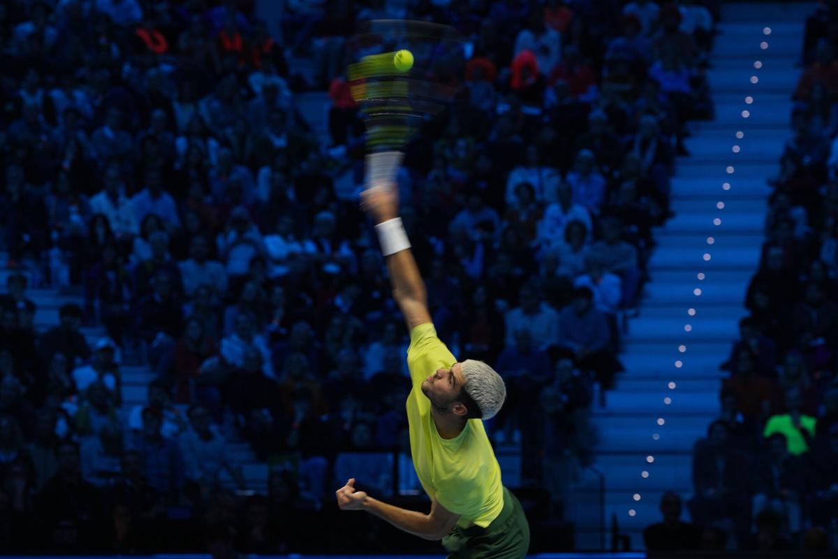 Final de las ATP Finals: Carlos Alcaraz - Jannik Sinner. Final de las ATP Finals: Carlos Alcaraz - Jannik Sinner.
