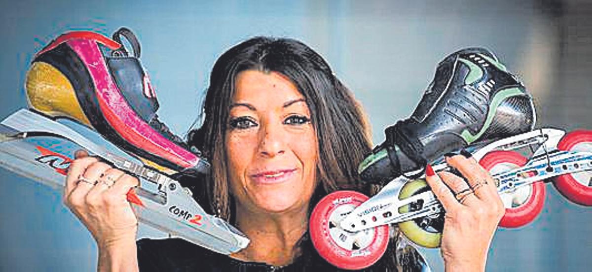 La patinadora Sheila Herrero