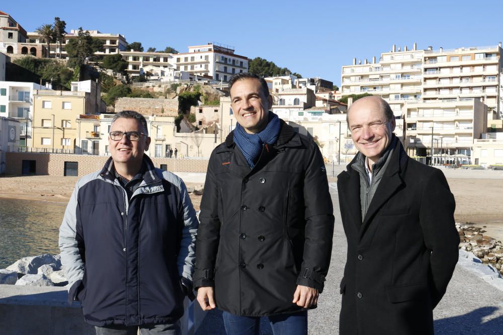 El passeig Rius i Calvet de Sant Feliu de Guíxols s'obre al públic