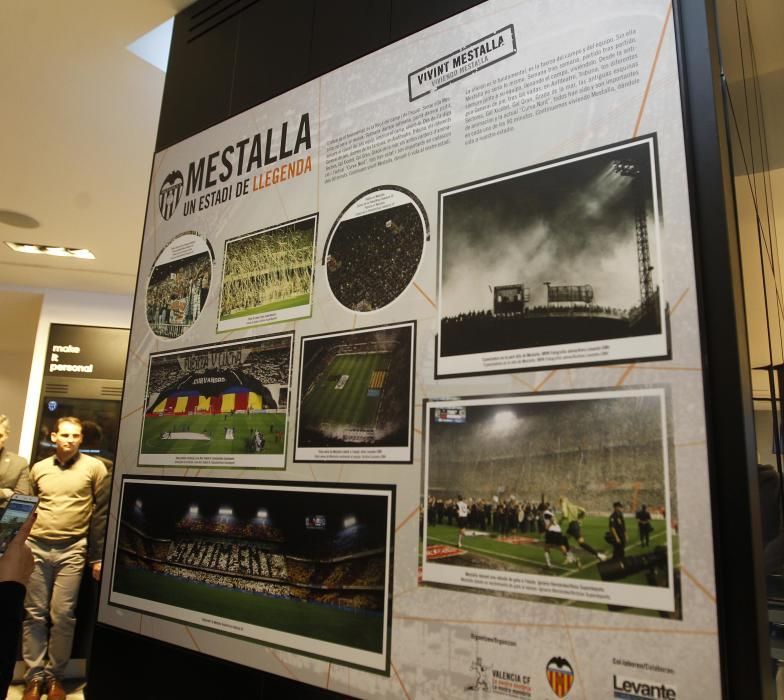 Inauguración de la exposición 'Mestalla, un estadio de leyenda'