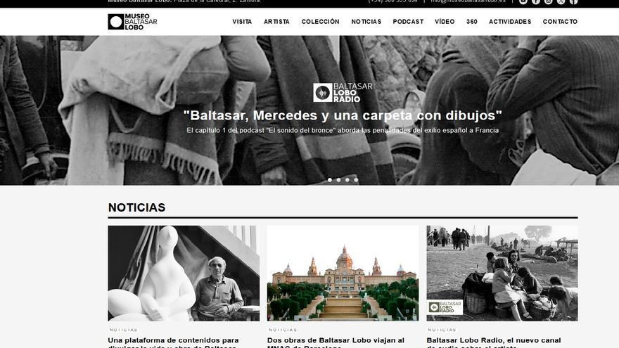 Baltasar Lobo en el siglo XXI: El museo del escultor estrena página web