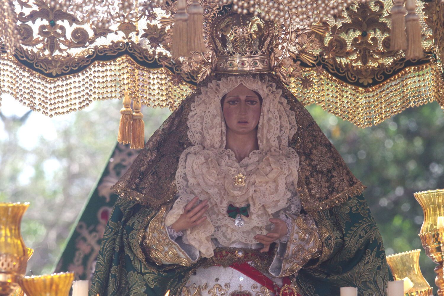 Tercer año de la procesión infantil de la Esperanza, culmen de una jornada de convivencia para niños de entre 4 y 12 años