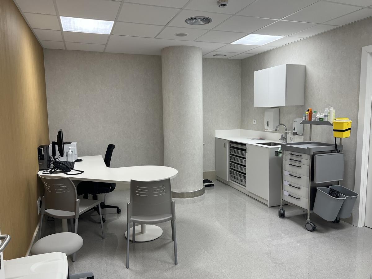 Una de les noves consultes.