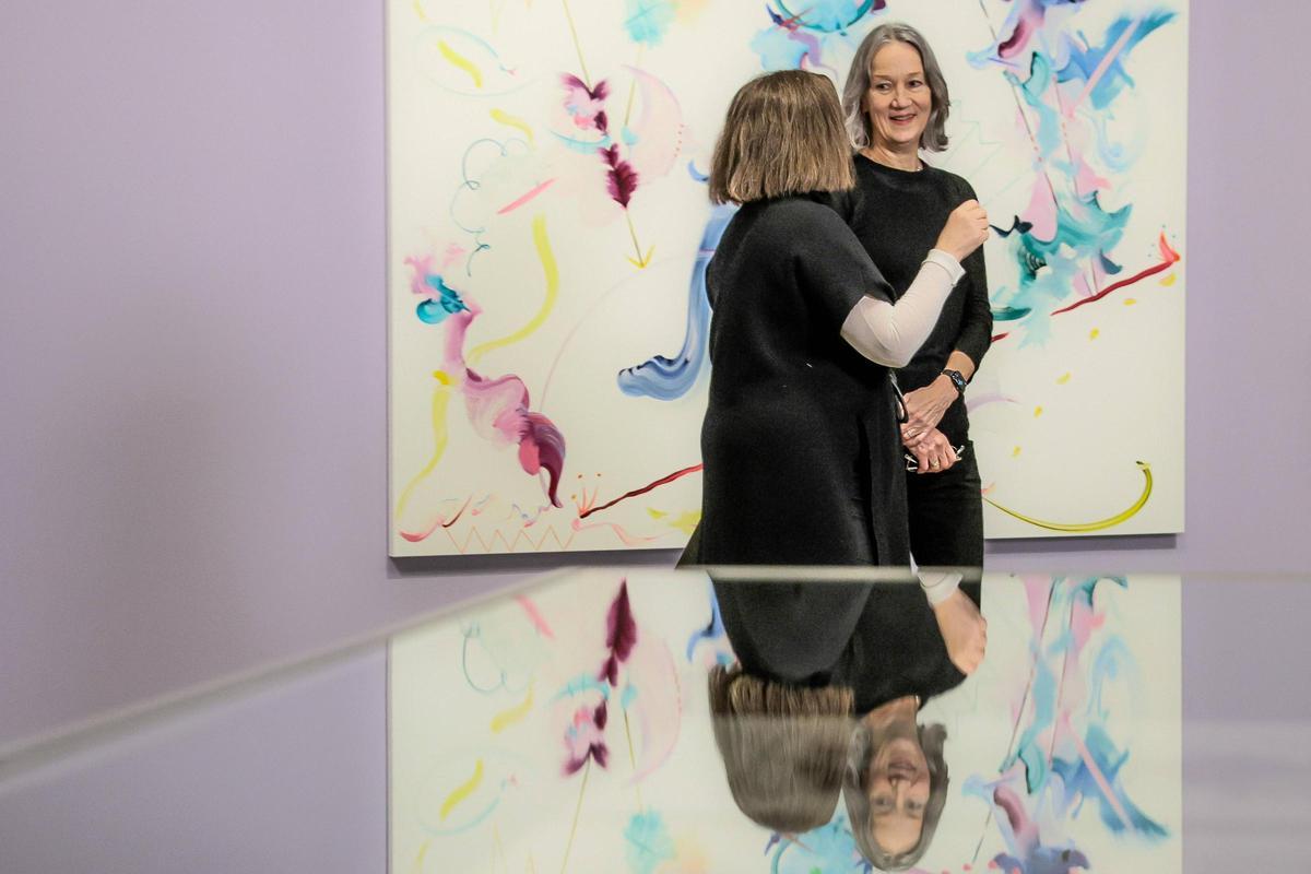 Las imágenes de la exposición de Fiona Rae