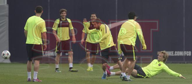 Entrenamiento FC Barcelona