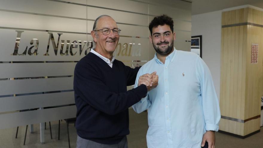 El golfista gijonés Pablo Alperi asombra en Portugal