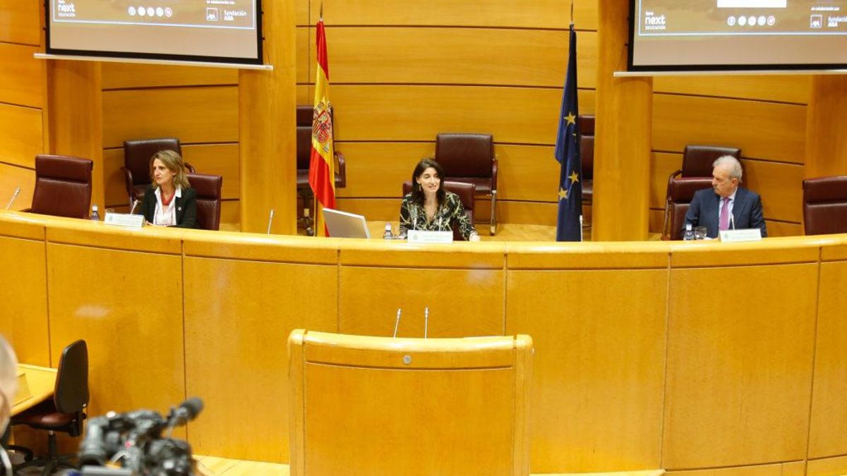 Presentación del estudio en el Senado.
