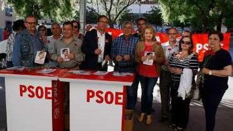 El PSOE, en la capital.