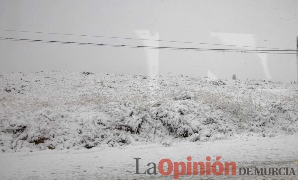 Nieve en el Noroeste de la Región