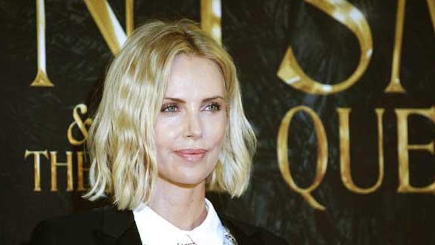 La actriz Charlize Theron.