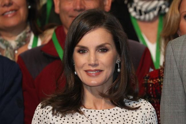La reina Letizia, en Almonte (Huelva)
