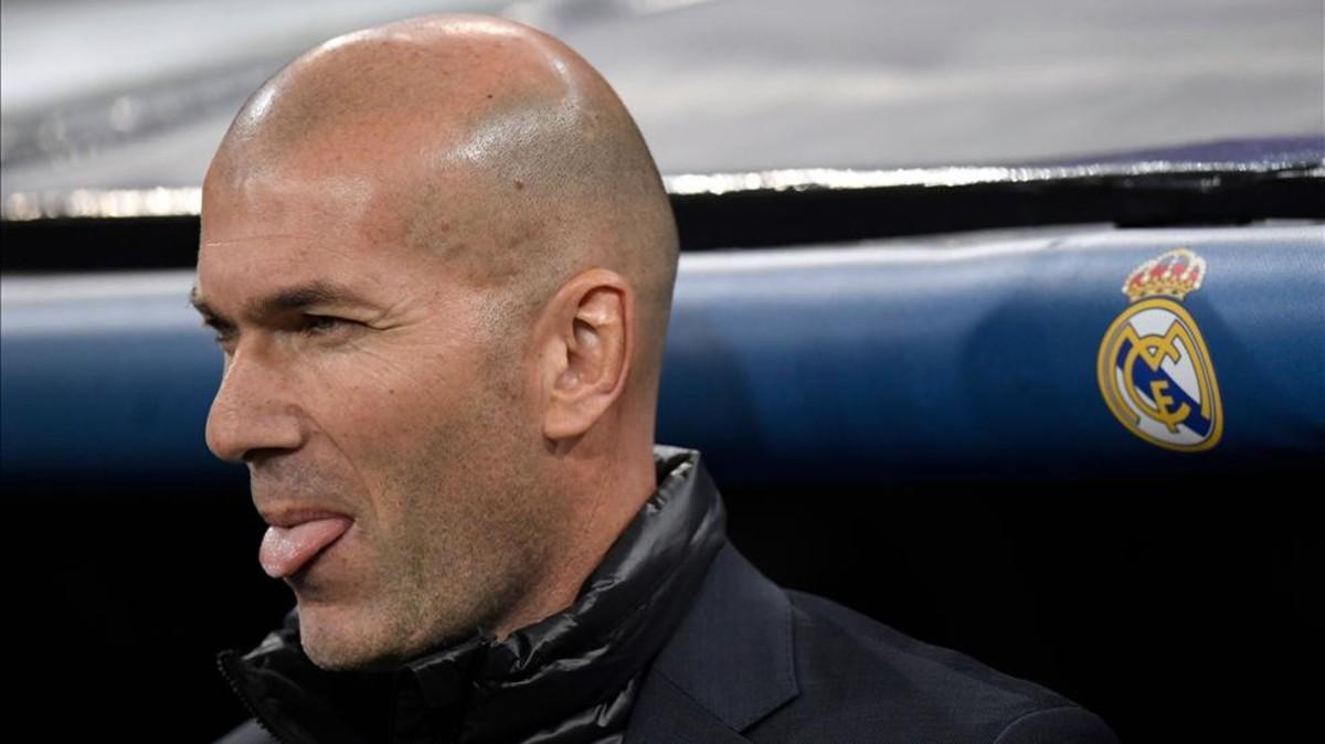 Zidane estaba encantado con el partido de su equipo