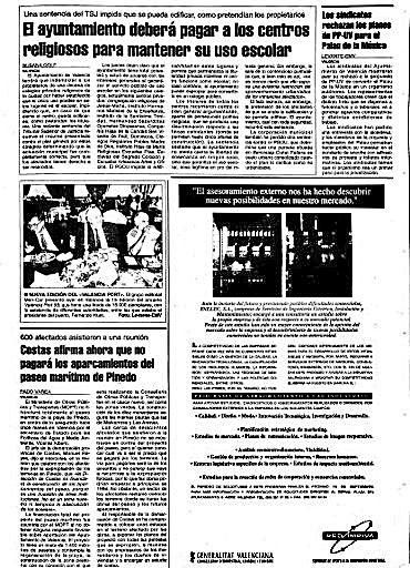 1993.- Sentencia del TSJ que da la razón a los diez centros privados y reconoce su derecho a ser indemnizados.