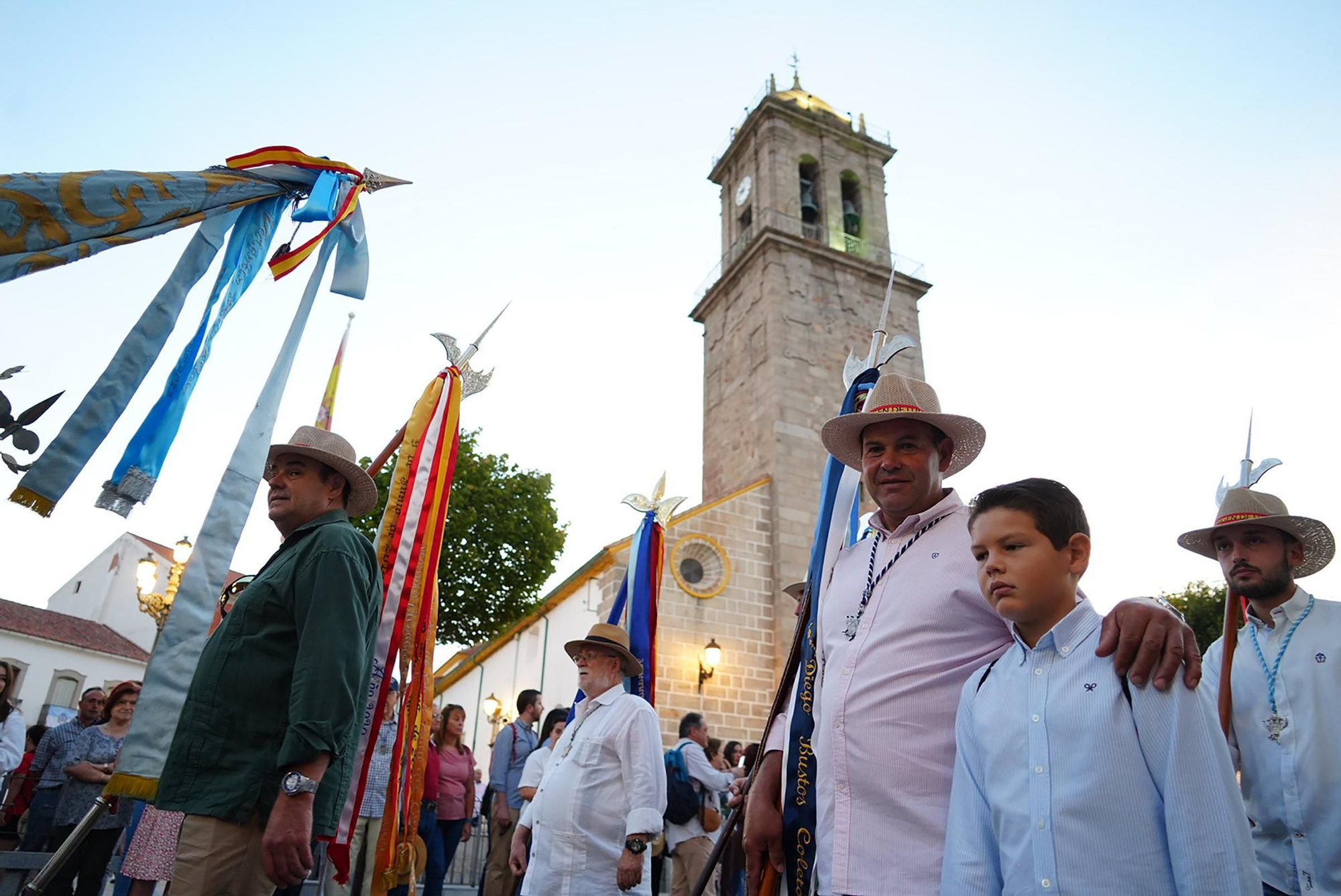 La Virgen de Luna abandona Villanueva de Córdoba para regresar a su santuario